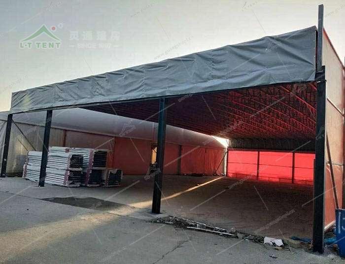 電動伸縮篷房